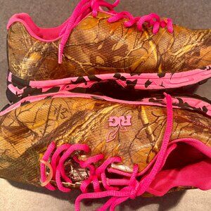 Realtree Girl Mamba PINK Green Camo Sneakers Women’s 9M Hiking Hunting Shoes